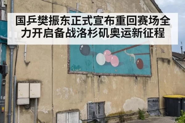 国乒樊振东正式宣布重回赛场全力开启备战洛杉矶奥运新征程